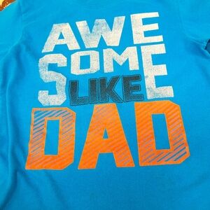 AWESOME LIKE DAD 5T long sleeve t-shirt